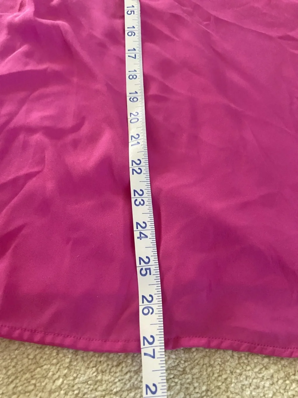Michael Kors Women's Pink Zip-Up Blouse, size L